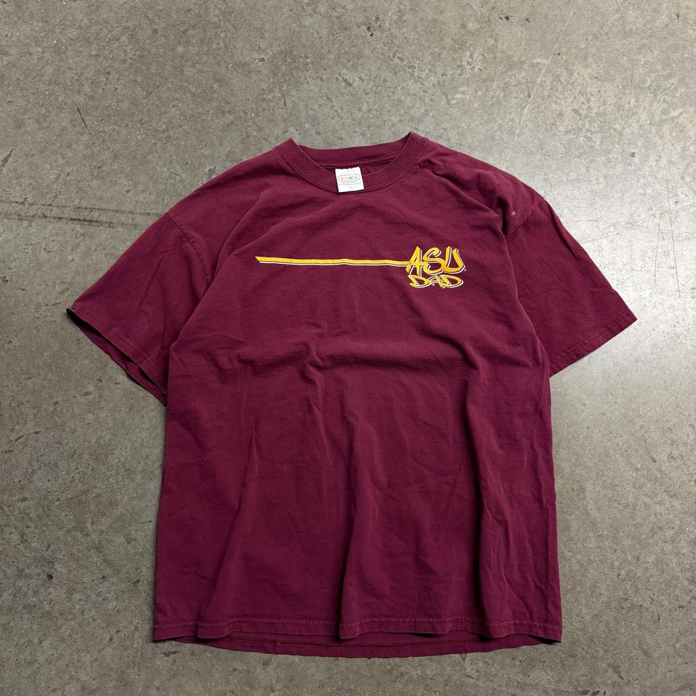 ASU Dad Shirt Arizona State University Sun Devils E5 Sportswear Maroon XL Mens